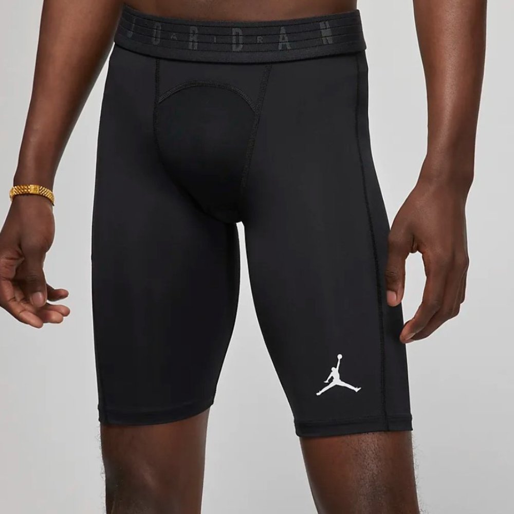 Nike Air Jordan Jumpman Compression Shorts DM1813-010 Black - Picture 4 of 8